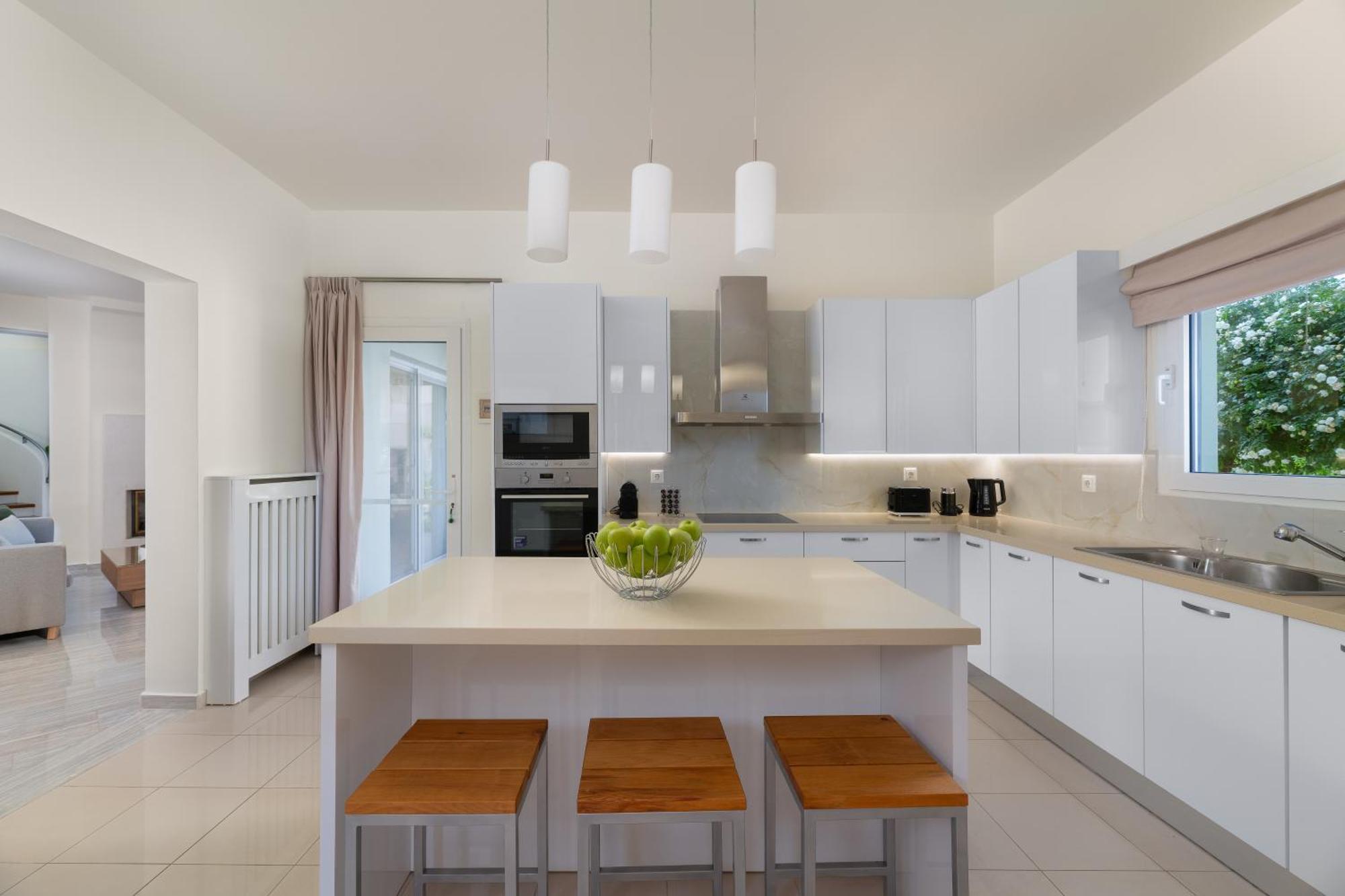 Vilă Excelencia New With Artistic Pool & Sea View Asgourou